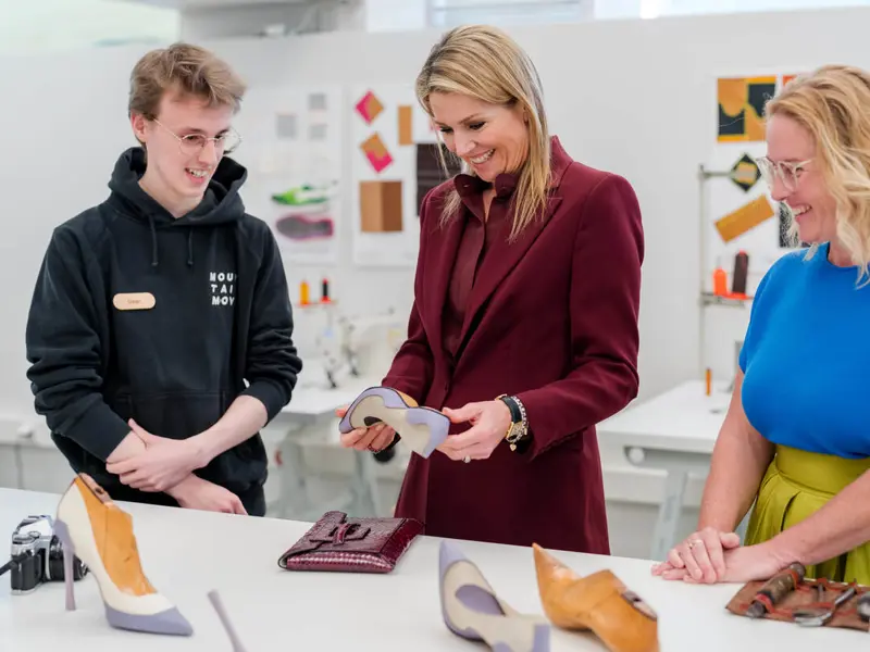 Koningin Maxima Bezoekt Het Schoenenkwartier 2