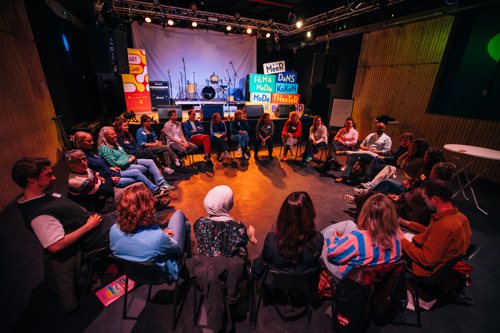 Studenten School voor Welzijn doen mee aan Art Camp