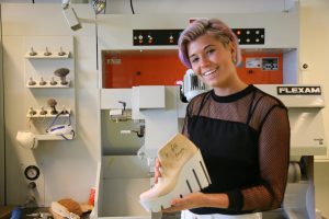 Student Shoe developer, Michelle